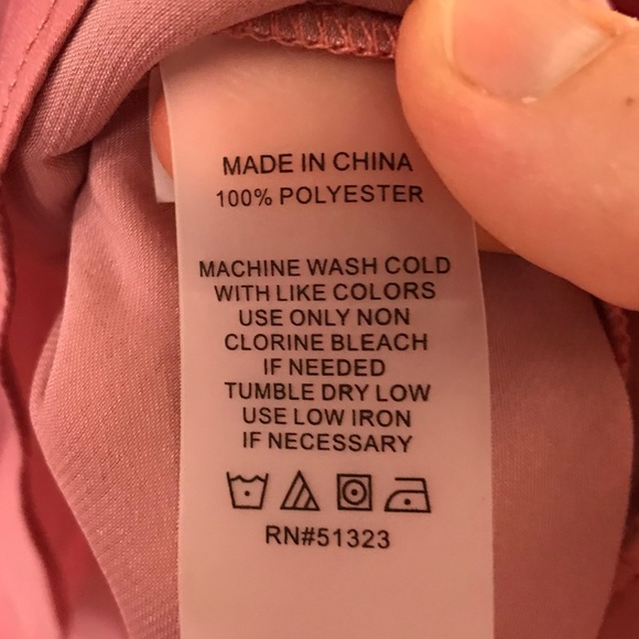 NWT Vince Camuto Grommet Collar Rose Pink Blouse - Picture 8 of 8